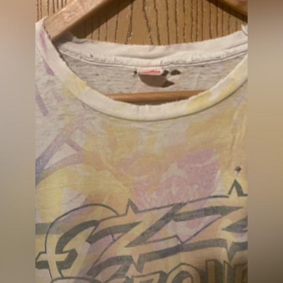 Vintage 1991 Ozzy Osbourne "Diary of a Madman" all-over print t-shirt - Picture 8 of 11